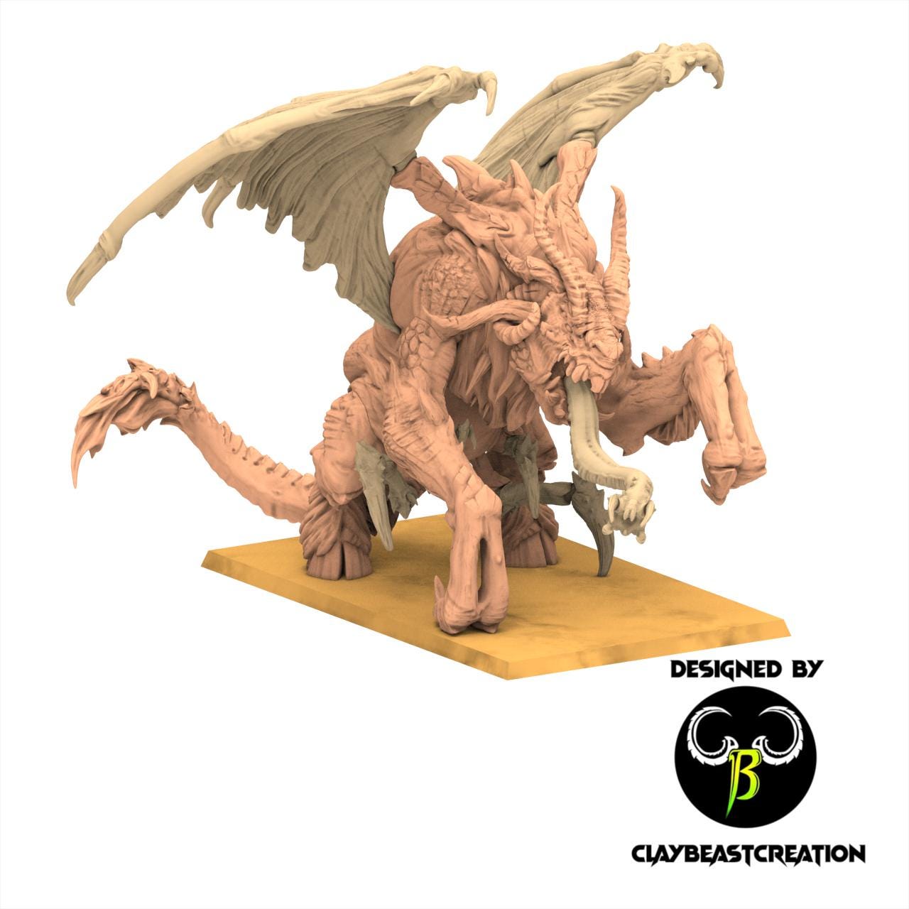 Beastmen - Jabler - Fallen Beast - ClayBeastCreation