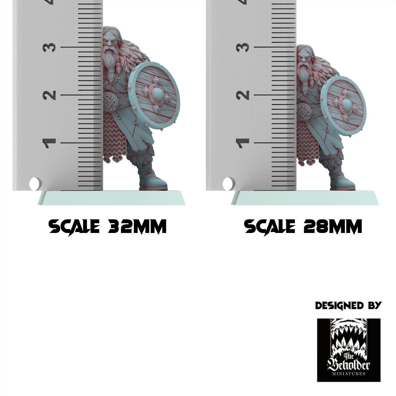 Fantasy Chaos - Northern Reavers - Realms of Mayhem - Beholder Miniature
