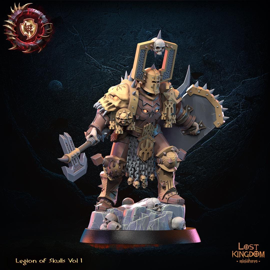 Fantasy Chaos - Blood God Champion - Lost Kingdom Miniatures