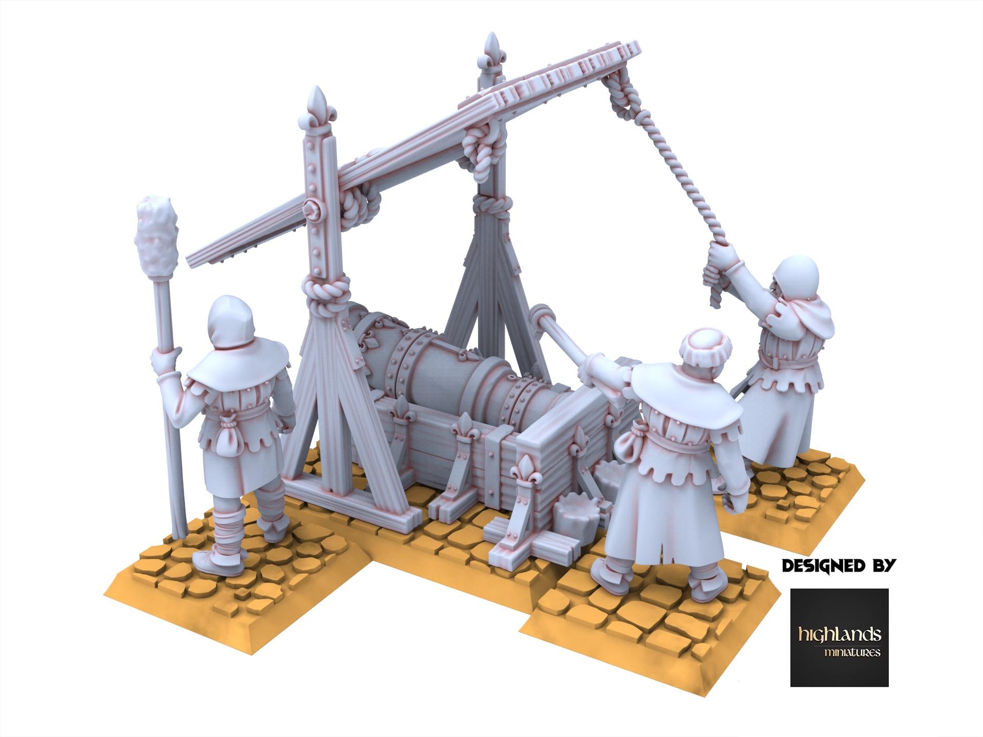Arthurian Knights - Bombard - Gallia - Highlands Miniatures