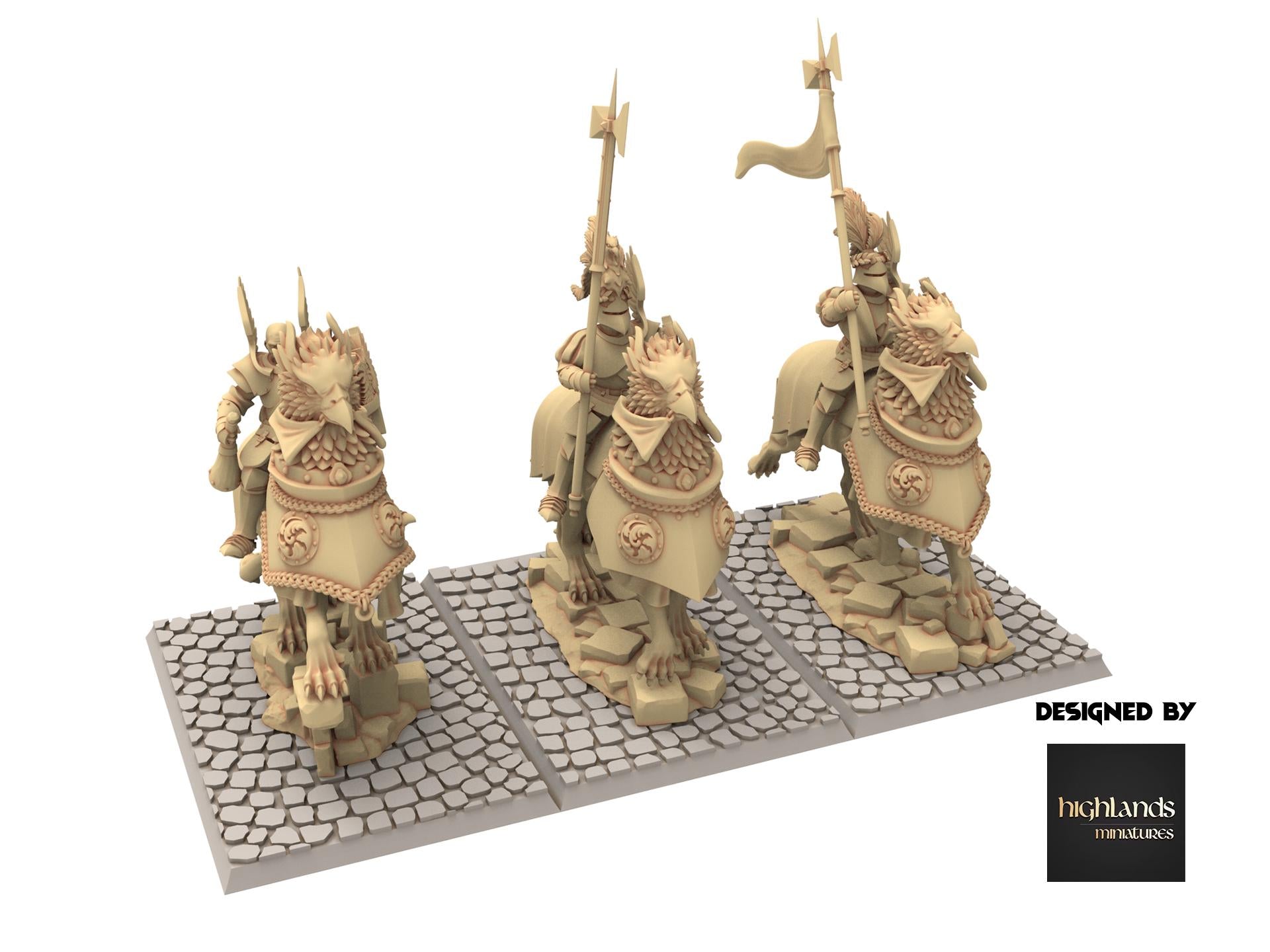 Imperial Fantasy - Griffins Knights - Sunland - Highlands Miniatures