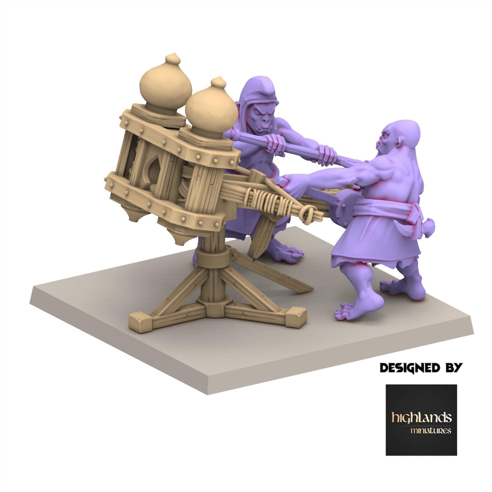 Chaos Dwarves - Hobgoblin Ballista - Sons of Marduk - Highlands Miniatures