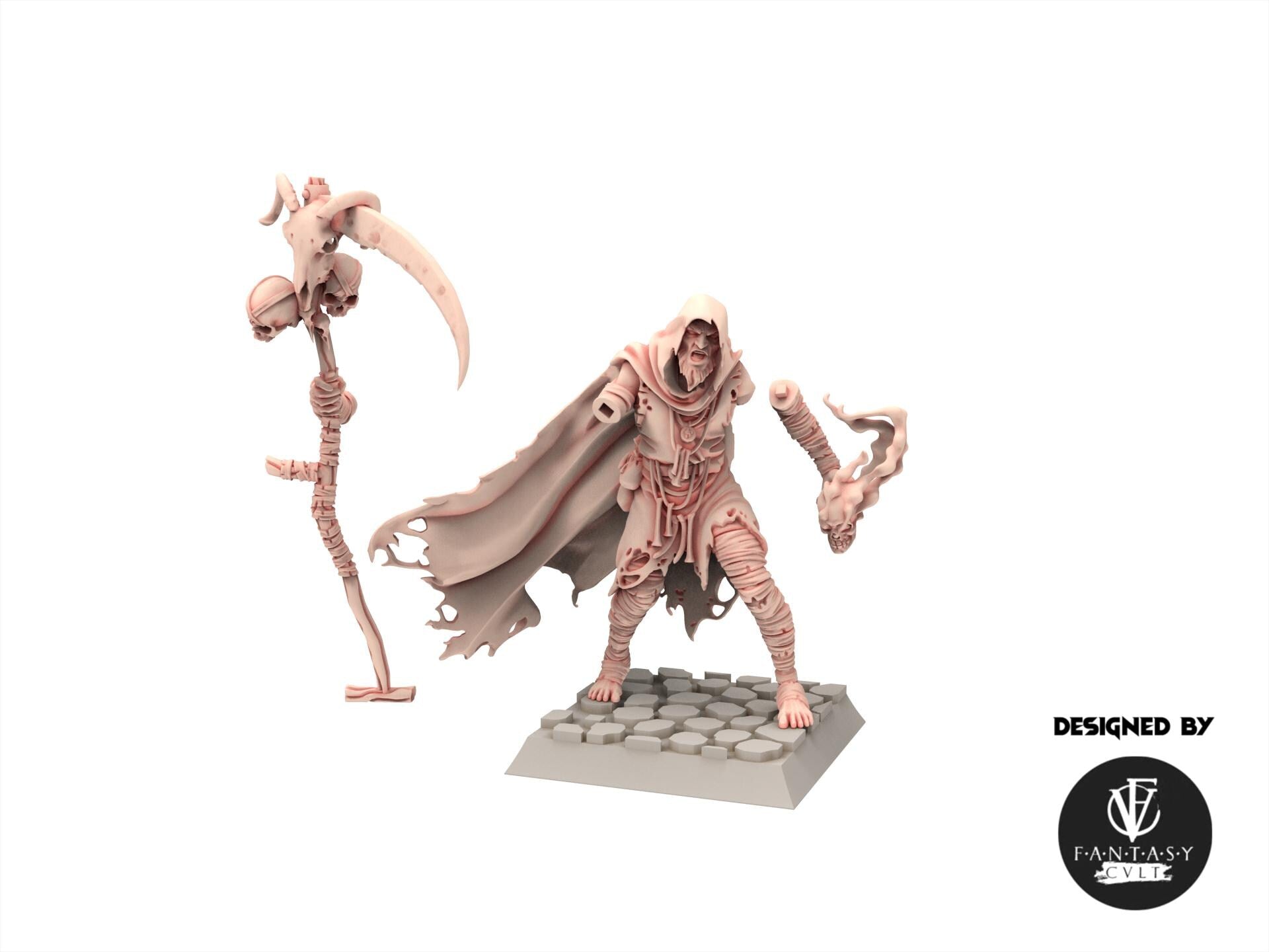 Undead - Necromancer Lord - Fantasy Cult Miniatures