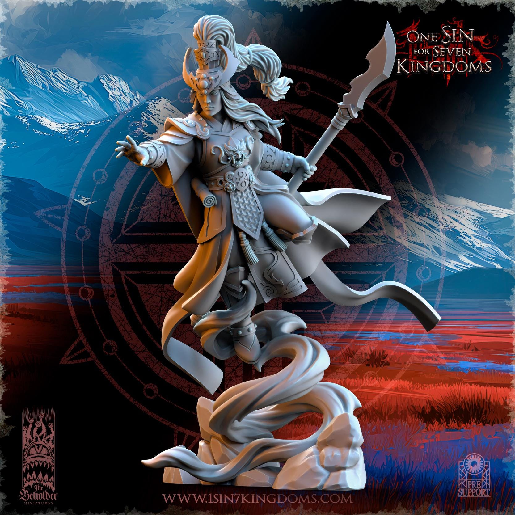 East Empire - Longnu, Eternal Princess - Astarii Dynasty - The Beholder Miniatures