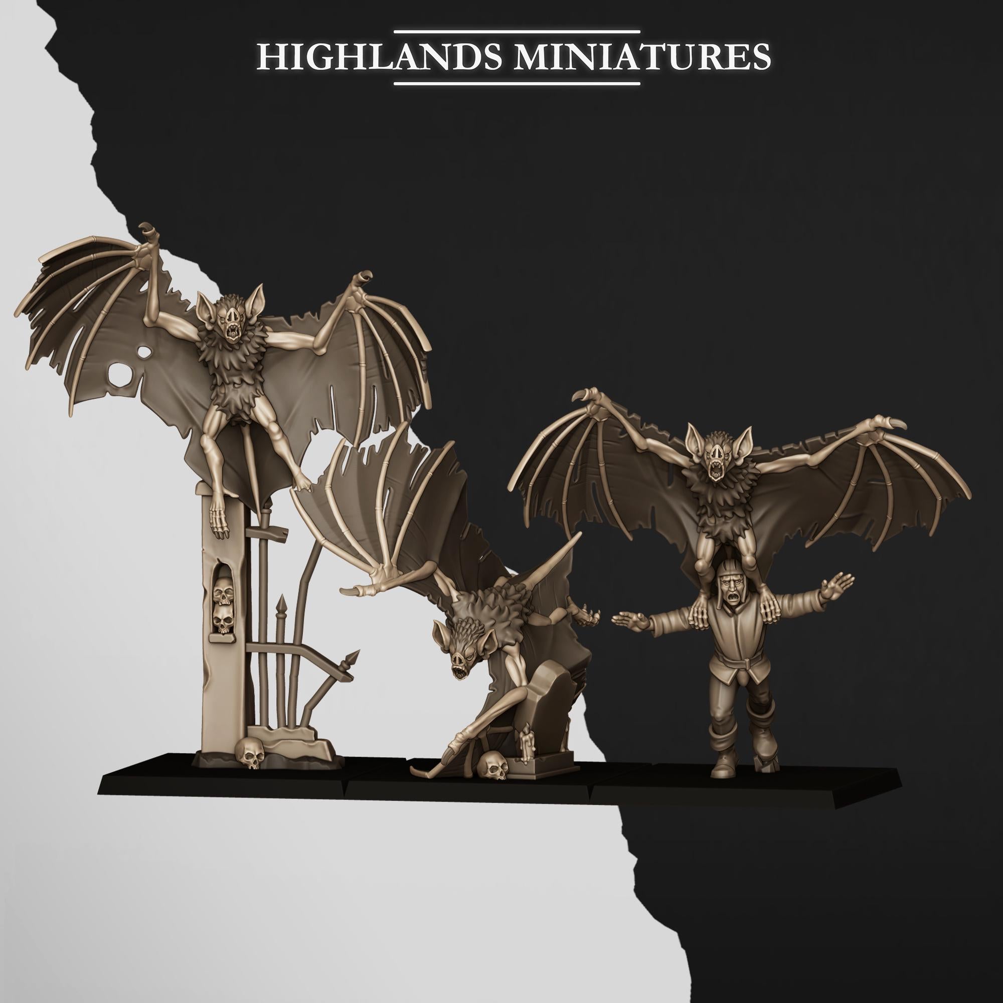 Undead - Giant Bat - Transilvanya - Highlands Miniatures
