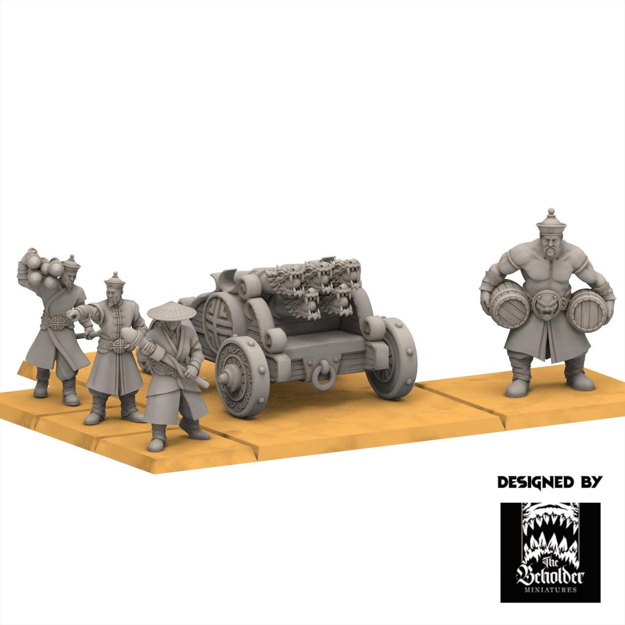 East Empire - Rocket Battery - Astarii Dynasty - The Beholder Miniatures