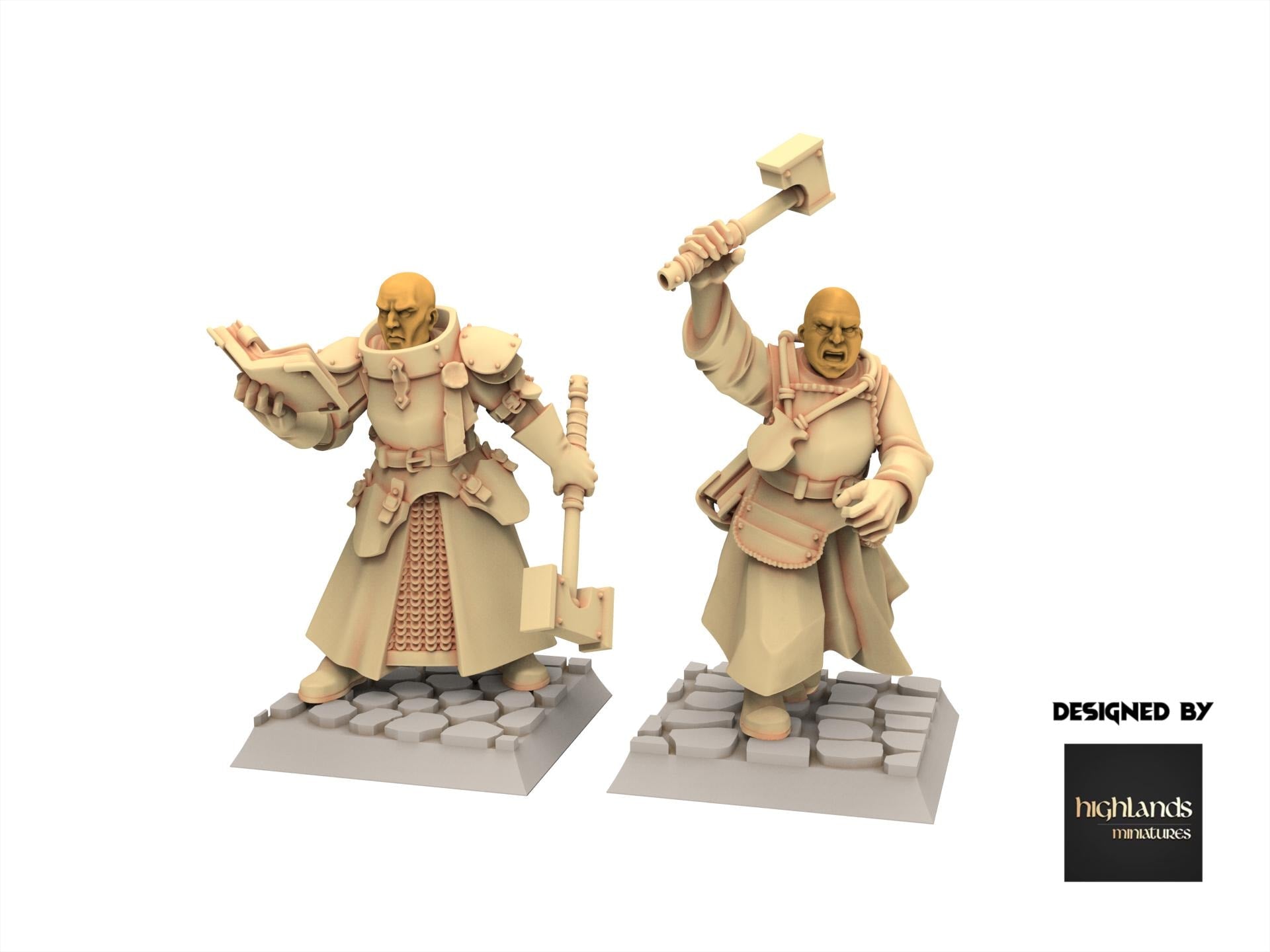 Imperial Fantasy - Battle Priest - Sunland - Highlands Miniatures