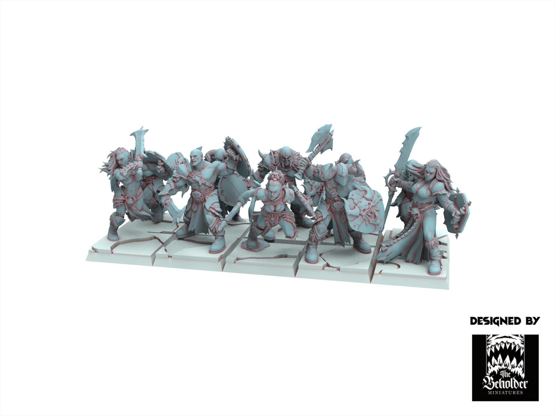 Fantasy Chaos - Barbarians 32mm - Realms of Mayhem - Beholder Miniature