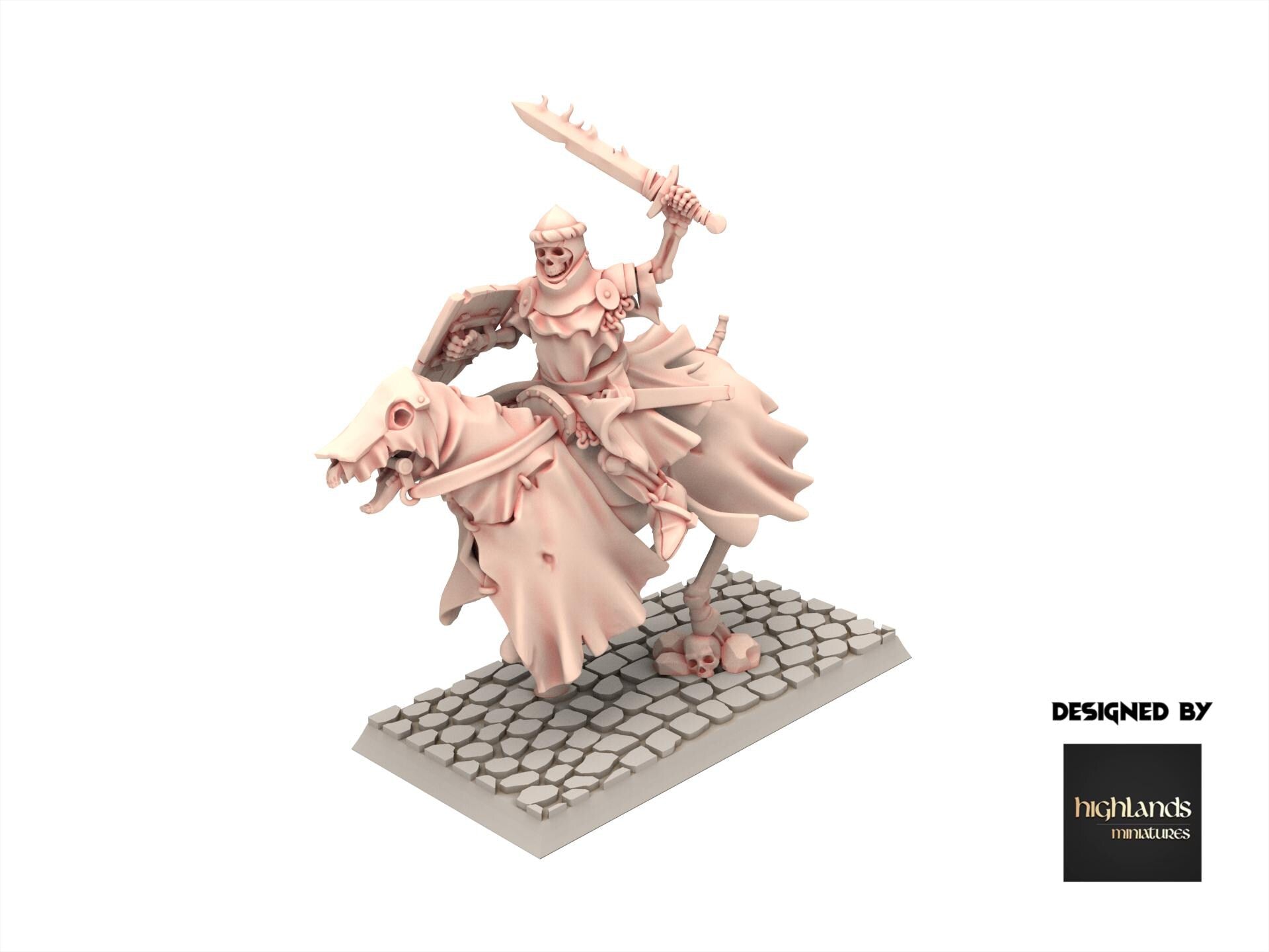 Undead - Skeletons Cavalry - Transilvanya - Highlands Miniatures