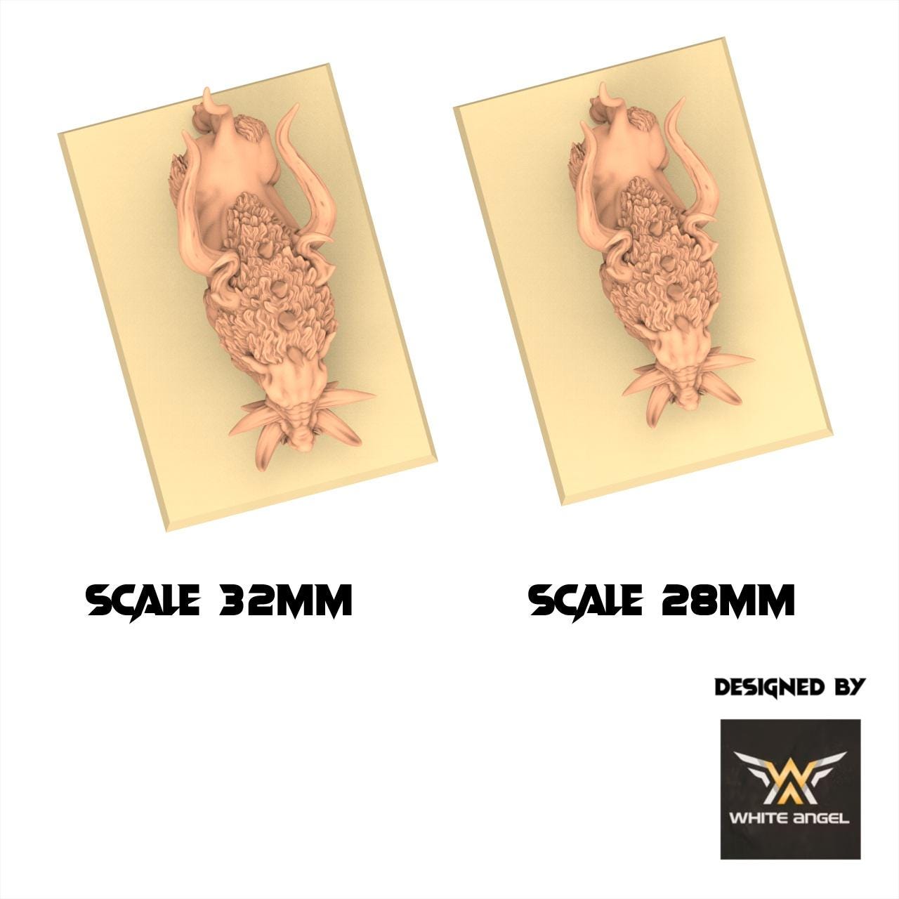 Beastmen - Beast Boar Things - White Angel Miniatures