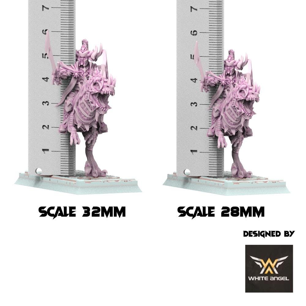 Dark Elves - Dark Emperor Raptor - Slaves of Darkness - White Angel Miniatures