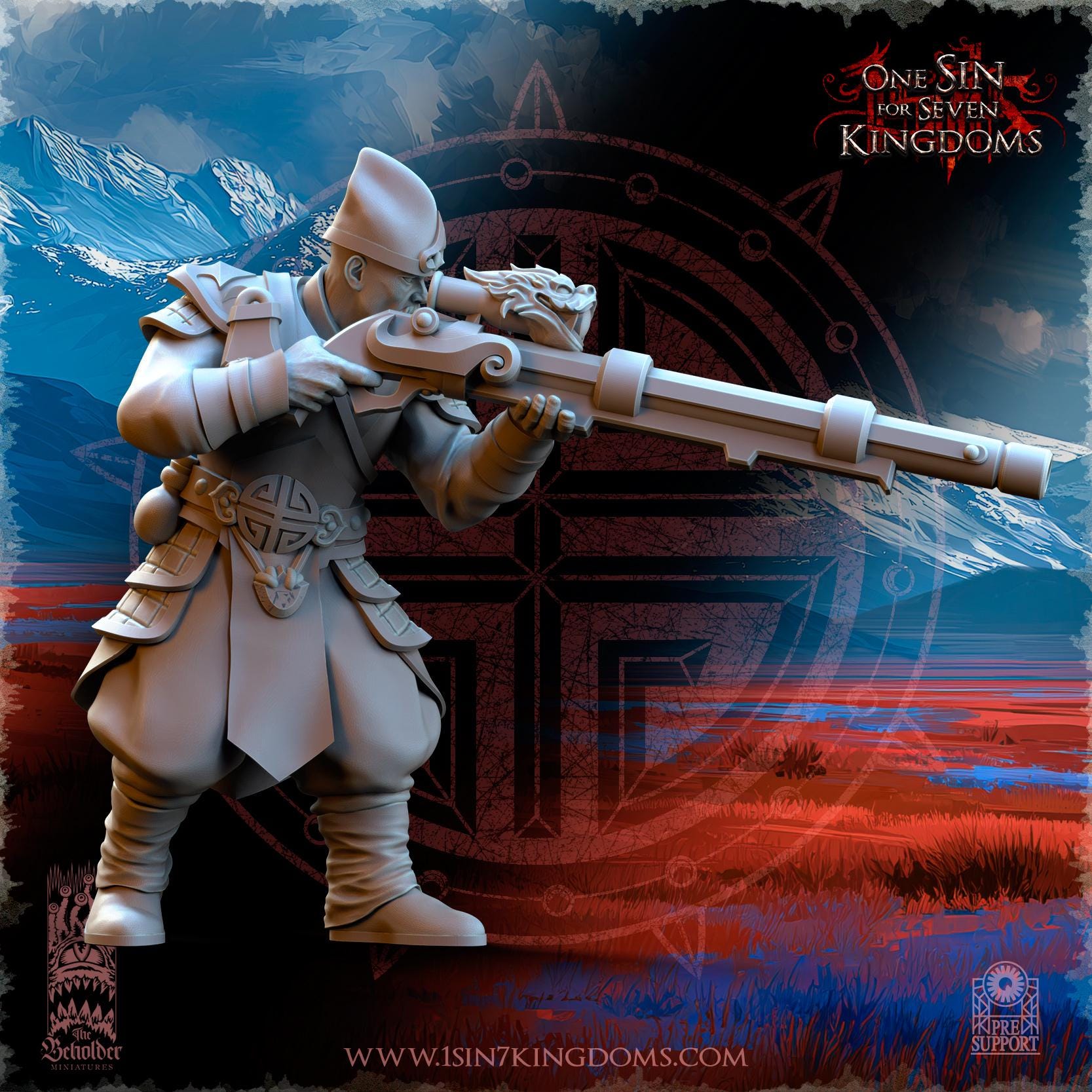East Empire - Eternal Ship - Astarii Dynasty - 28&32mm - The Beholder Miniatures