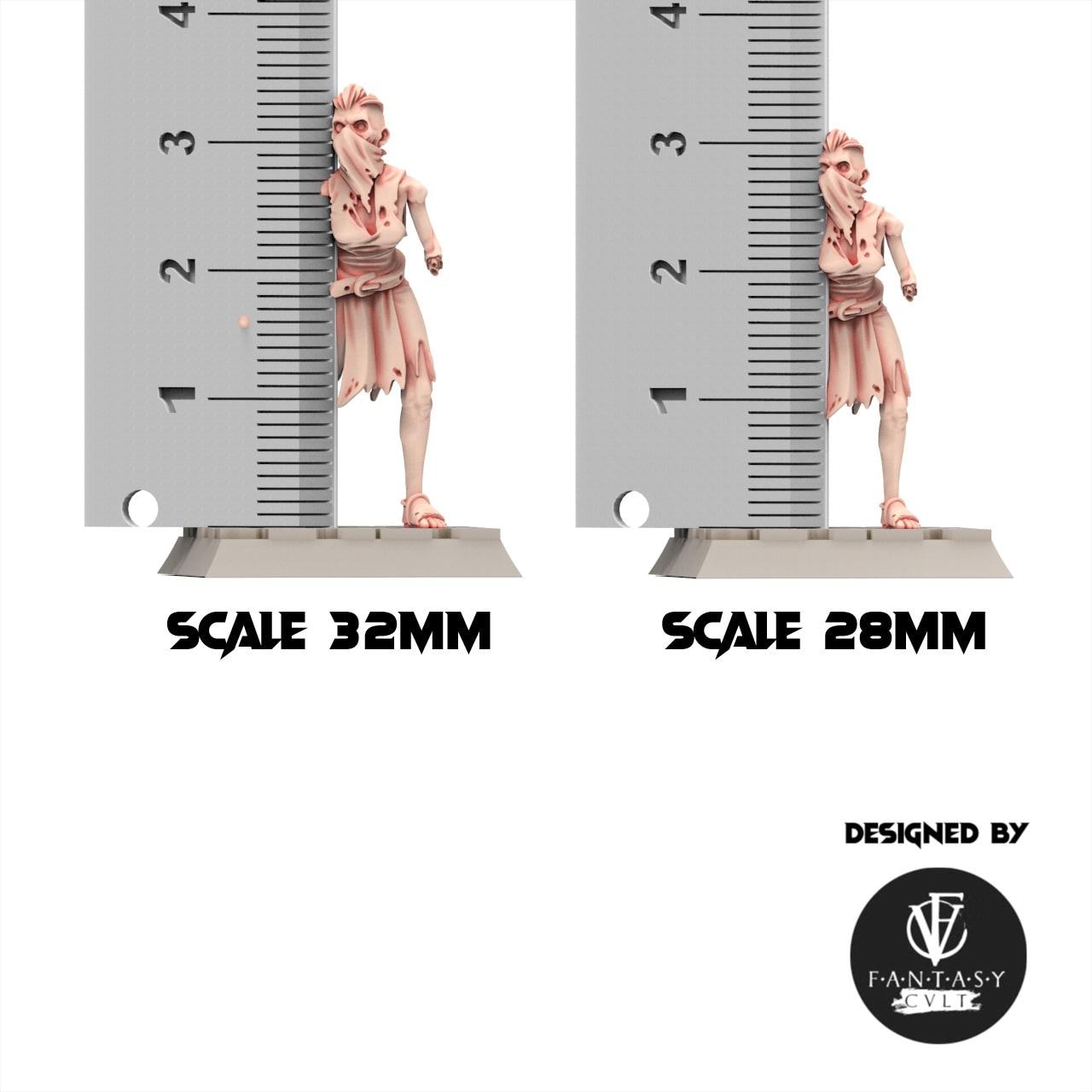 Undead - Zombies - Fantasy Cult Miniatures