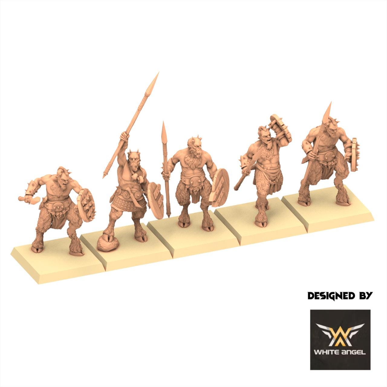 Beastmen - Beast Infantry - White Angel Miniatures