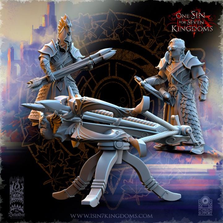 Hight Elves - Ballista - Silvermoor - The Beholder Miniatures