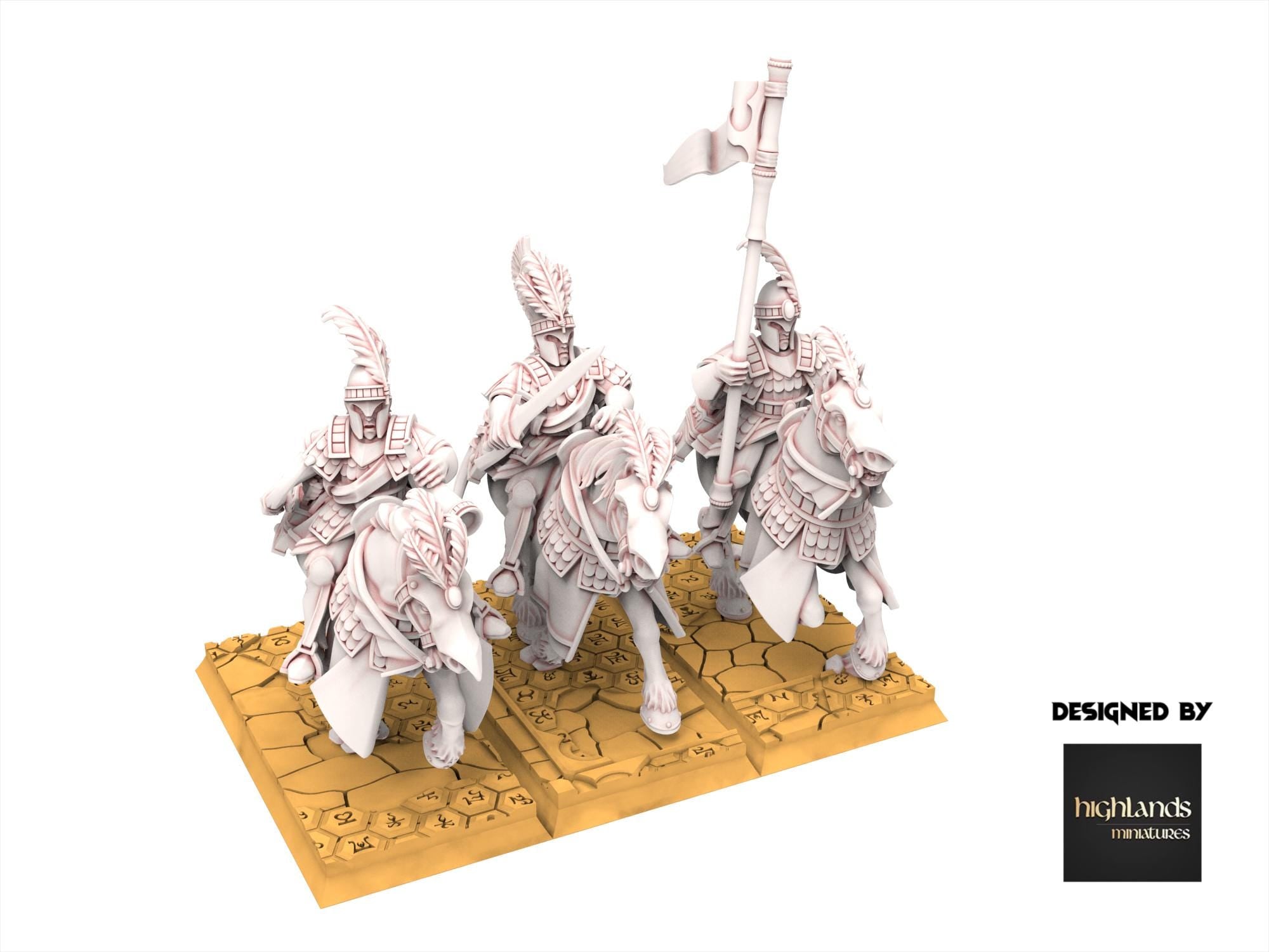 Hight Elves - Sea Hippeis - Aegean - Highlands Miniatures