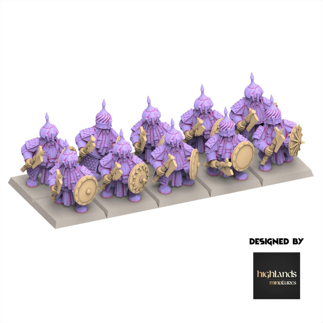 Chaos Dwarves - Warriors - Sons of Marduk - Highlands Miniatures