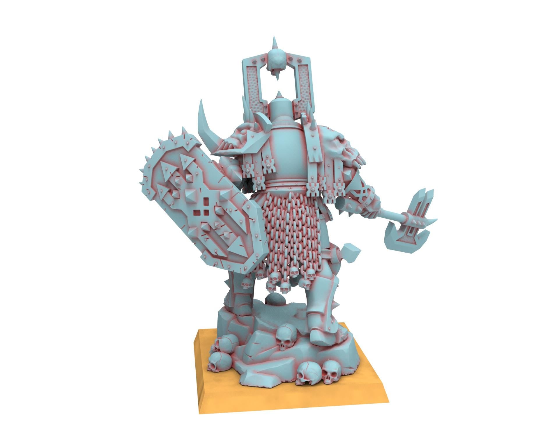 Fantasy Chaos - Blood God Champion - Lost Kingdom Miniatures