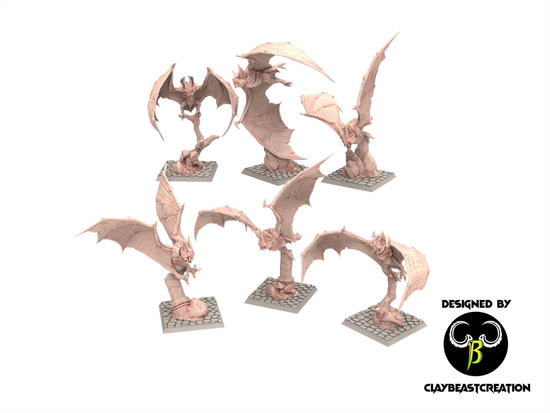 Undead - Giant Bat - CryptNigthmares - Highlands Miniatures