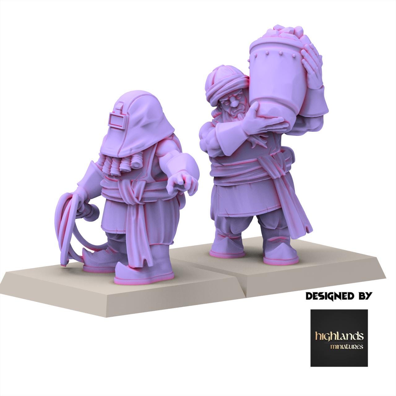 Chaos Dwarves - Cannon - Sons of Marduk - Highlands Miniatures