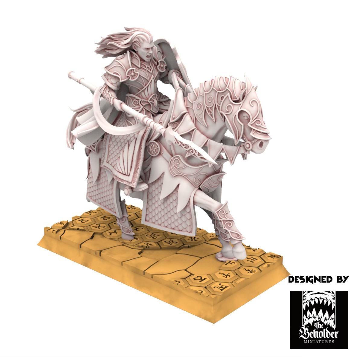 Hight Elves - Commander Polomhir - Silvermoor - The Beholder Miniatures