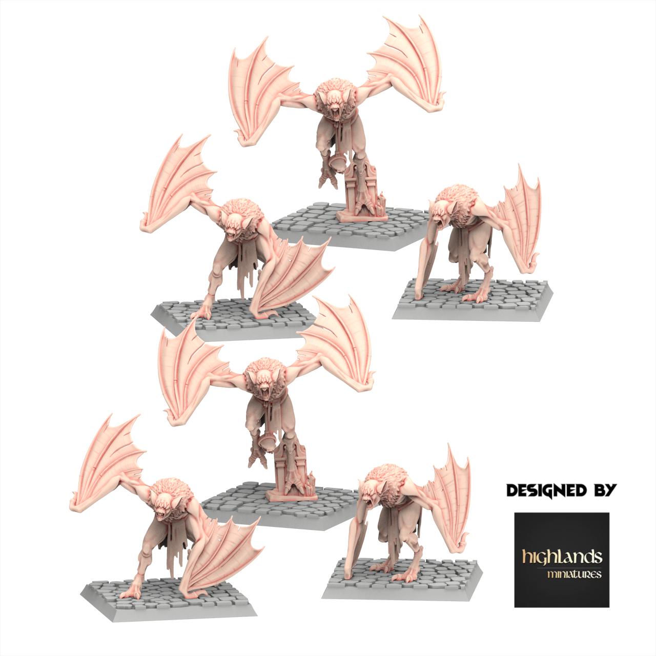Undead - Crypt Bat - Transilvanya - Highlands Miniatures