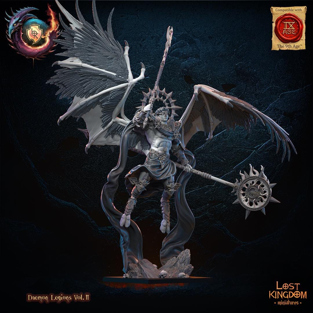 Fantasy Chaos - Pleasure God Demon Prince - Lost Kingdom Miniatures