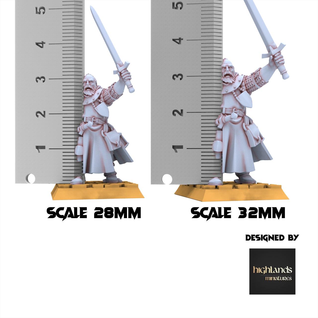 Arthurian Knights - Baroness - Gallia - Highlands Miniatures