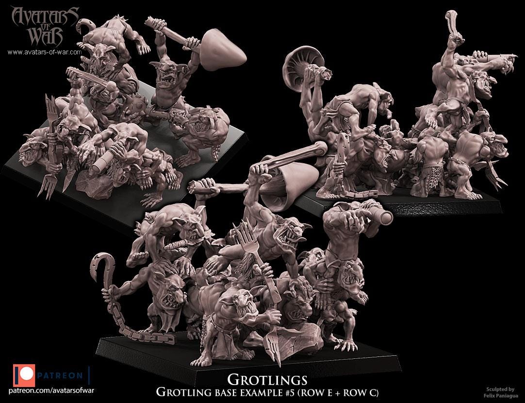 Orc & Goblin - Grotlings - Avatar of War