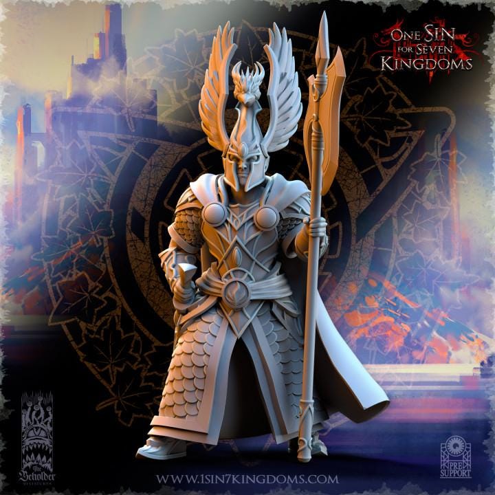 Hight Elves - Searing Bird Guardians - Silvermoor - The Beholder Miniatures