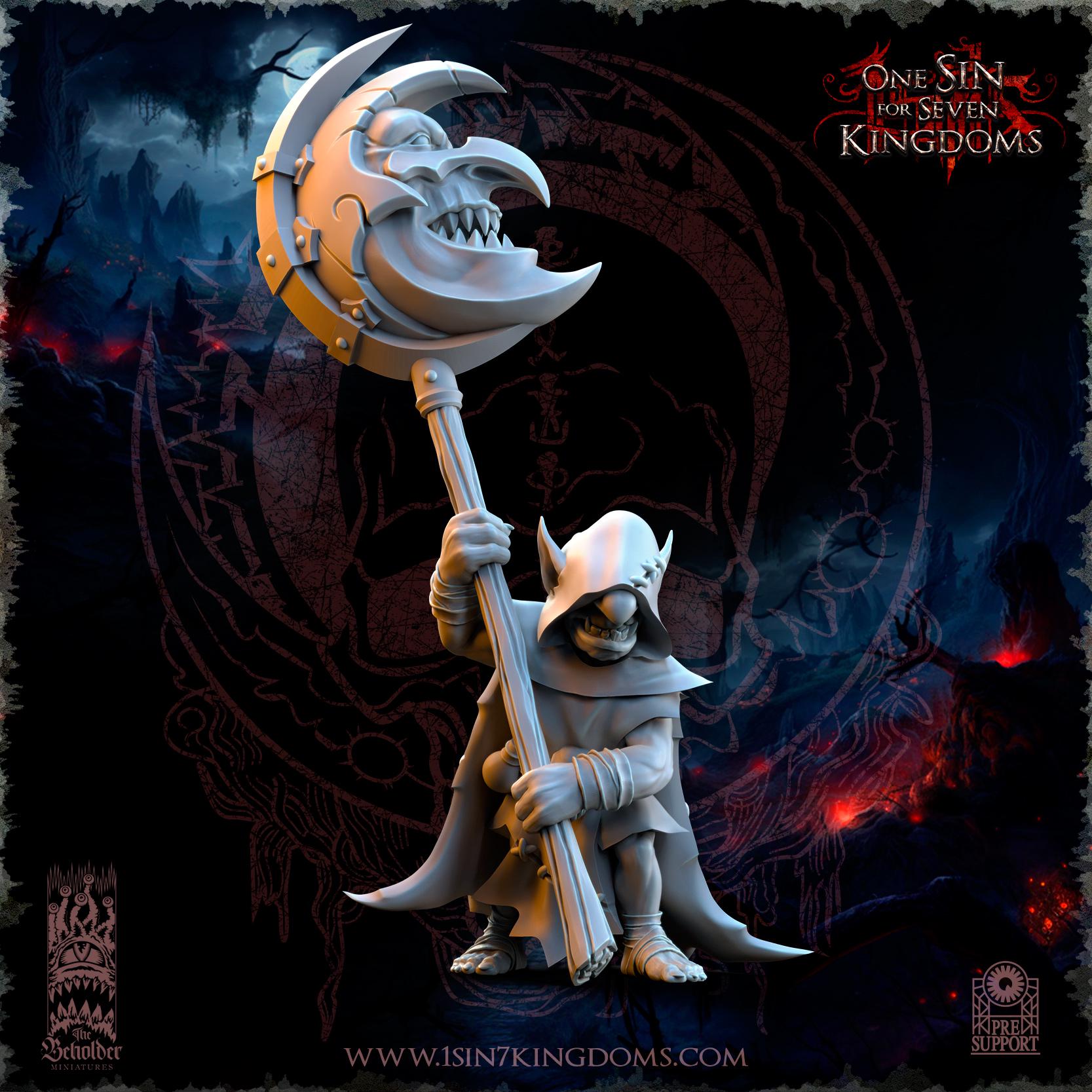 Orc & Goblin - Goblins Warriors - The Black horde - The Beholder Miniatures