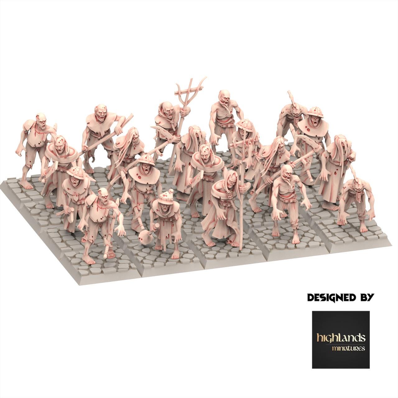 Undead - Zombies - Transilvanya - Highlands Miniatures