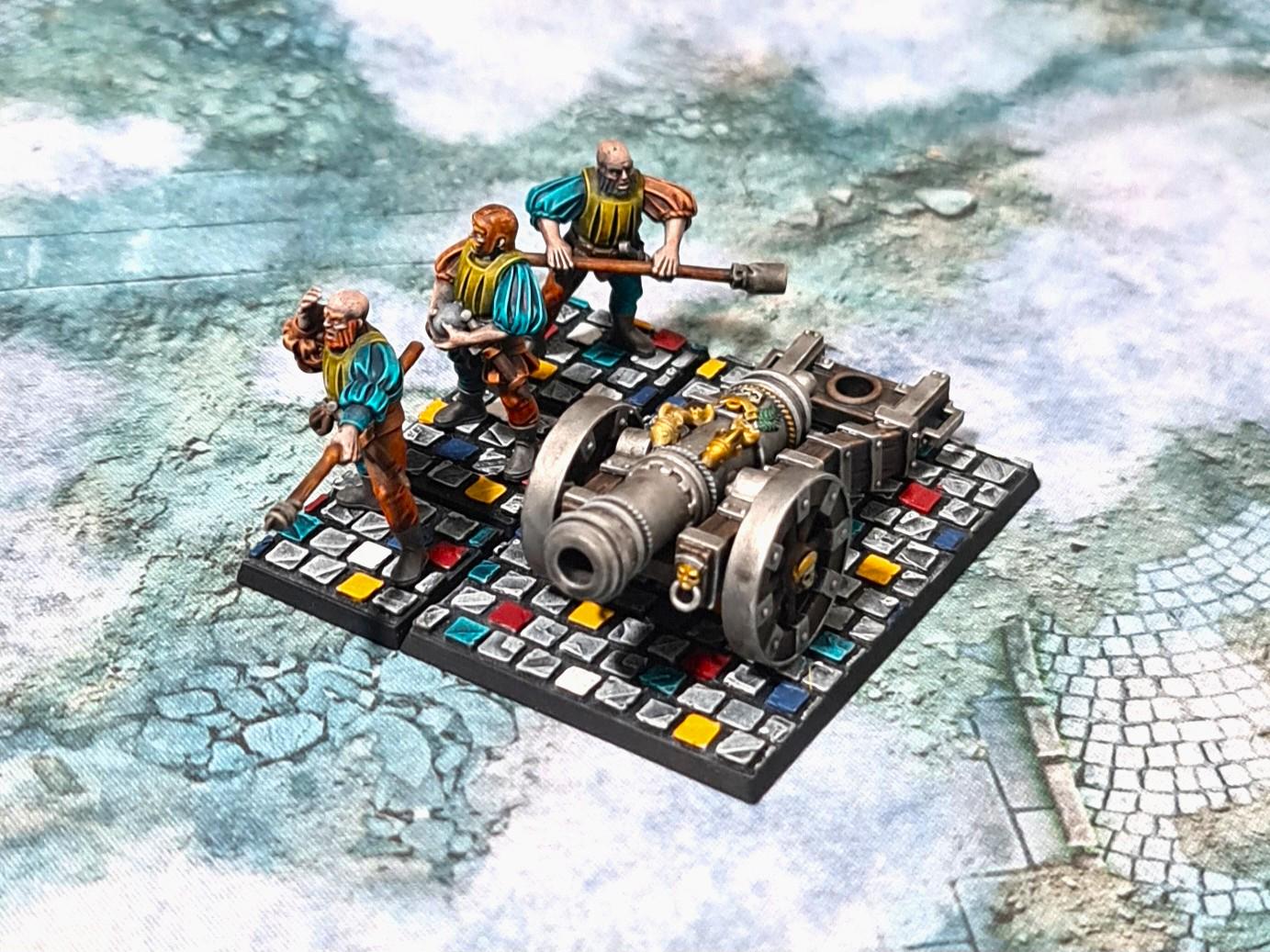 Imperial Fantasy - Great Cannon, Imperial artillery - Sunland - Highlands Miniatures