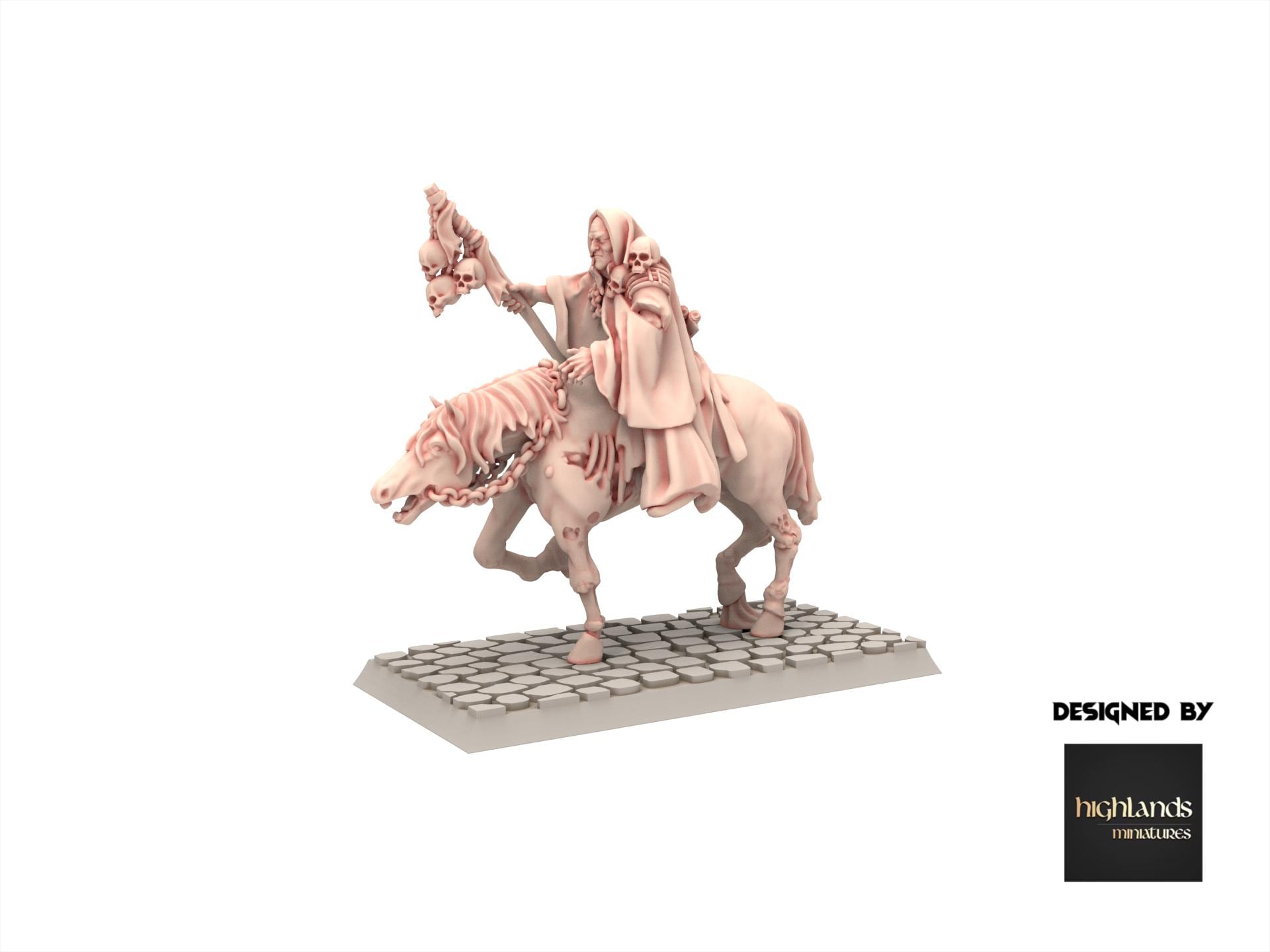 Undead - Necromancer V2 - Transilvanya - Highlands Miniatures