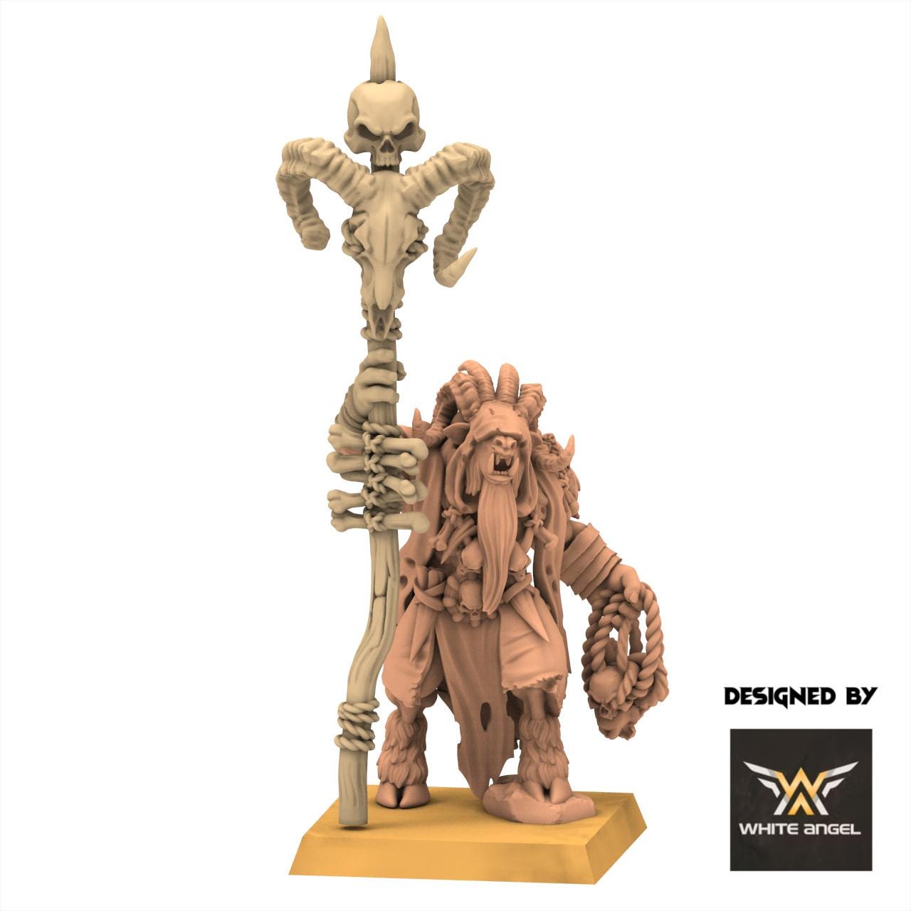 Beastmen - Great Shaman - White Angel Miniatures