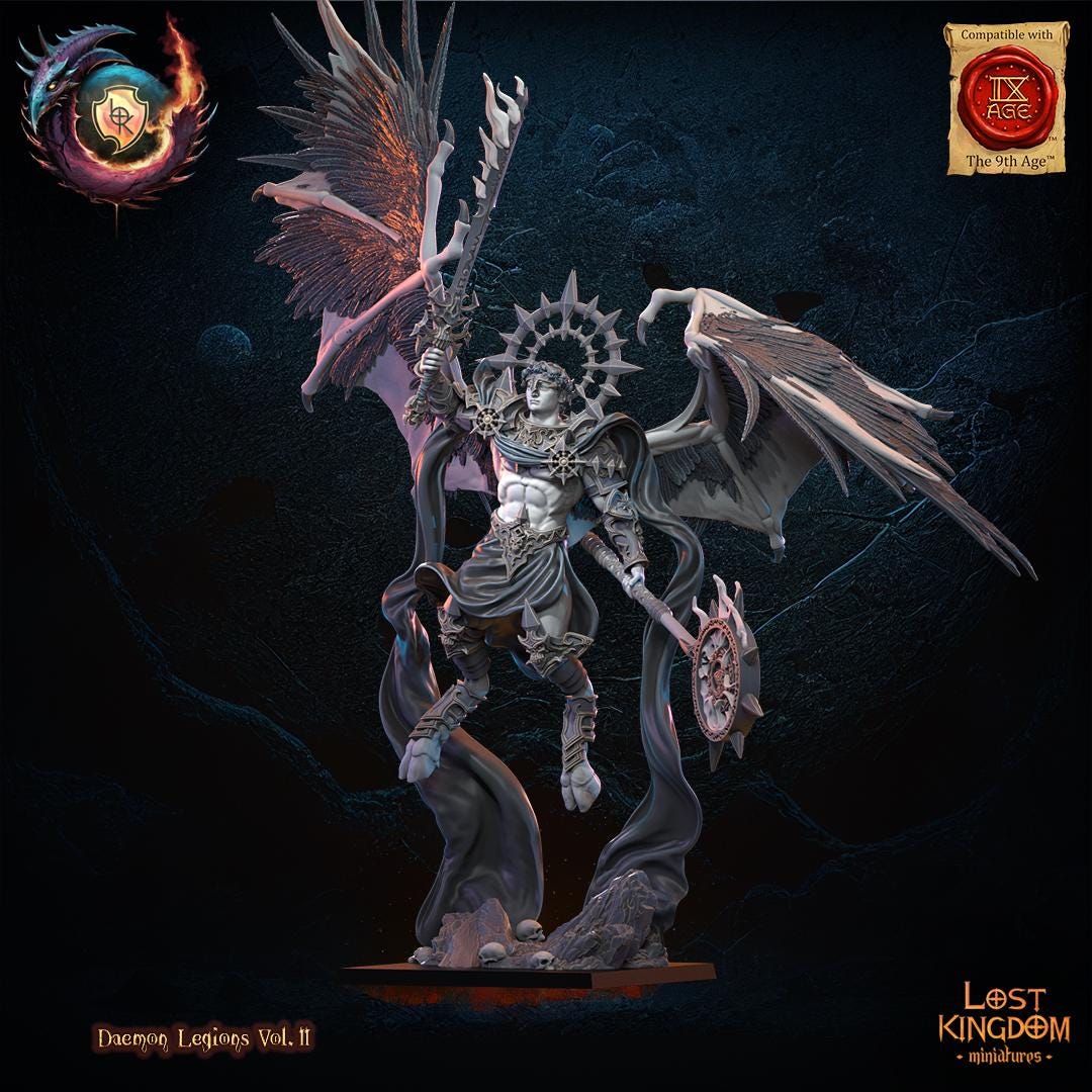 Fantasy Chaos - Pleasure God Demon Prince - Lost Kingdom Miniatures