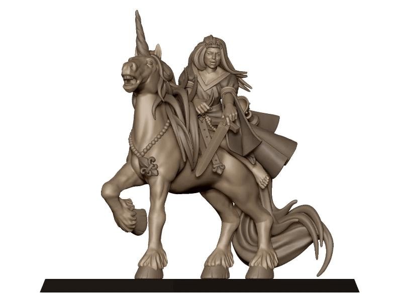 Arthurian Knights - Lady - Gallia - Highlands Miniatures