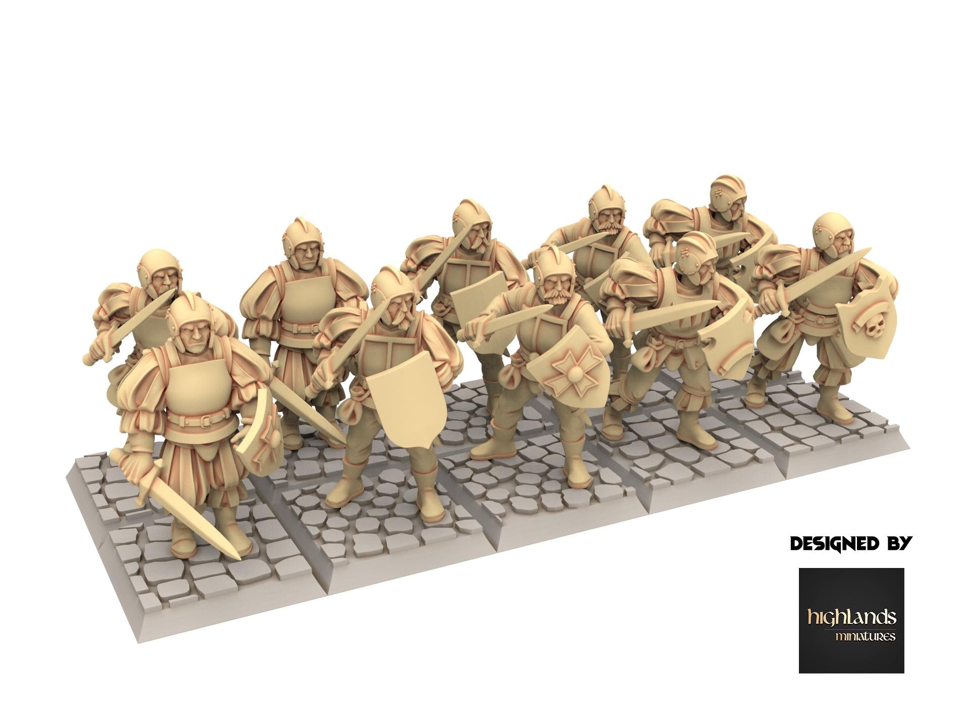 Imperial Fantasy - Swordmen - Sunland - Highlands Miniatures