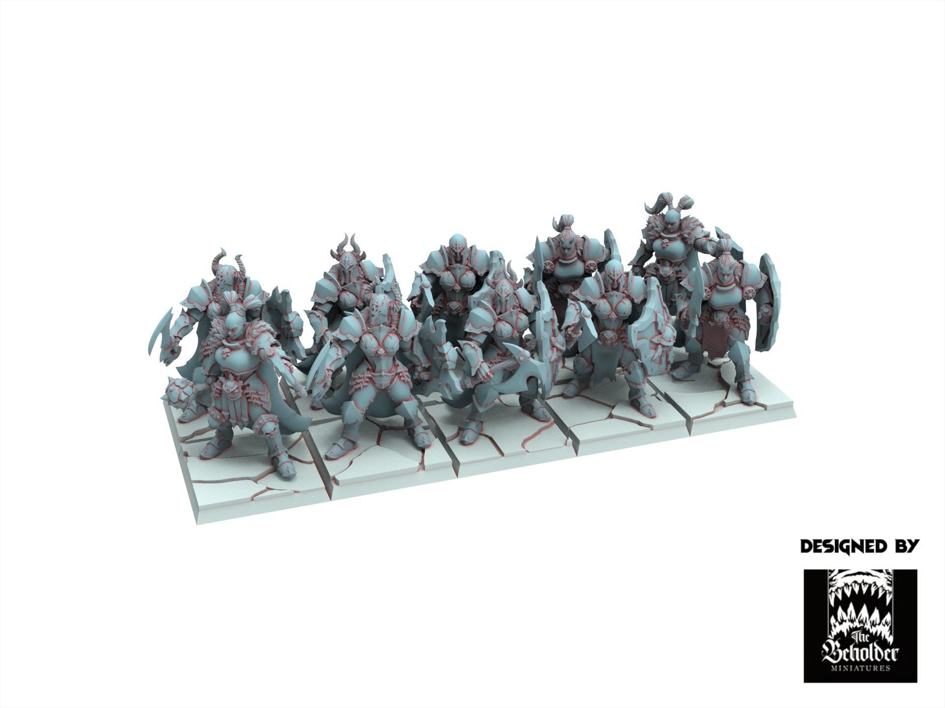 Fantasy Chaos - Maidens - Realms of Mayhem - Beholder Miniature