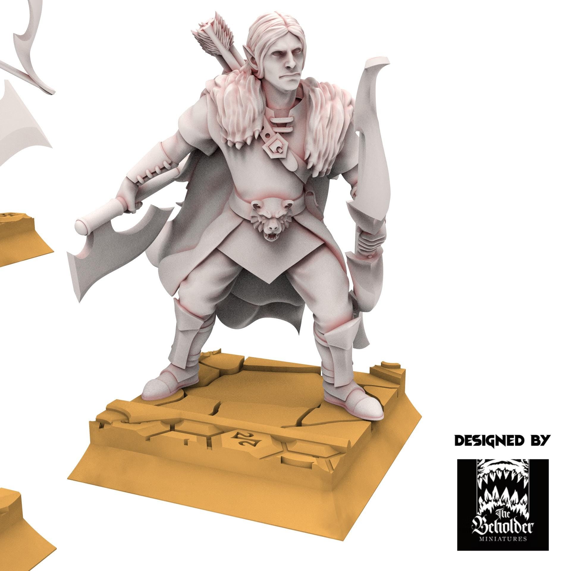 Hight Elves - Woodmen - Silvermoor - The Beholder Miniatures