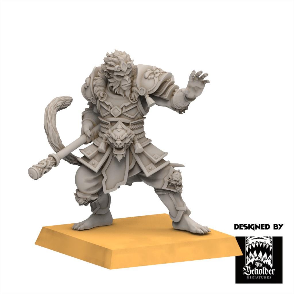 East Empire - Houwang, the Monkey King - Astarii Dynasty - The Beholder Miniatures