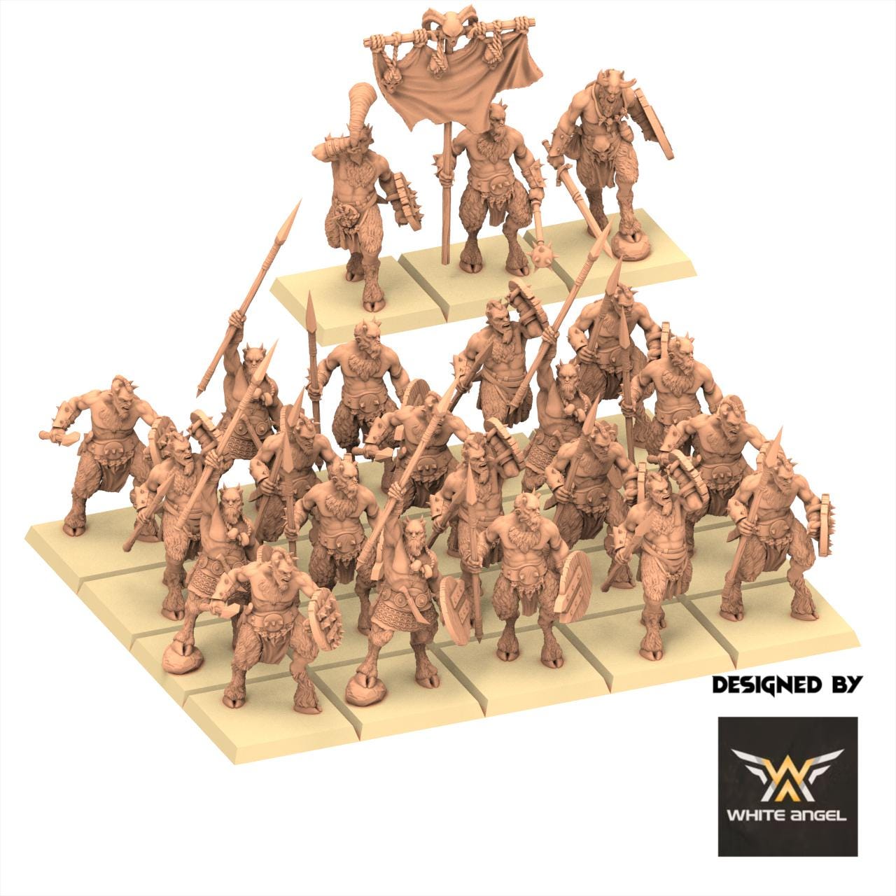 Beastmen - Beast Infantry - White Angel Miniatures