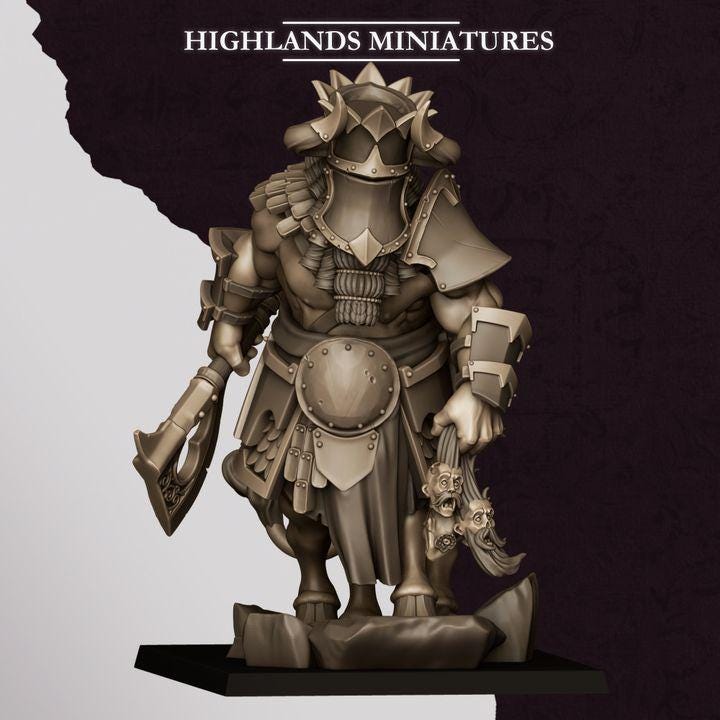 Chaos Dwarves - Kusarikku - Sons of Marduk - Highlands Miniatures