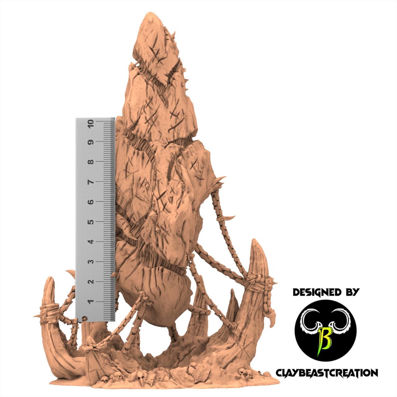 Beastmen - Dark Monolith - Fallen Beast - ClayBeastCreation