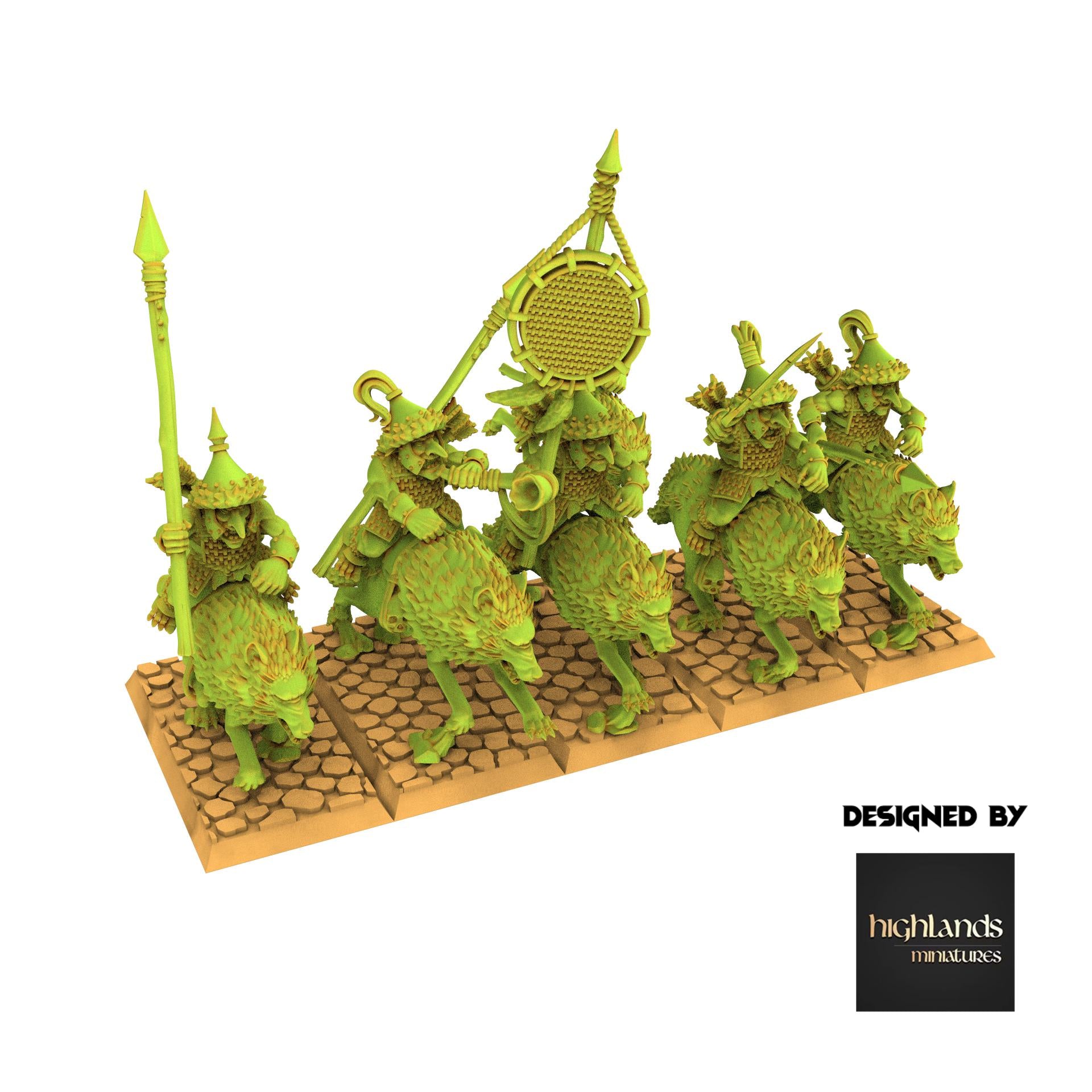 Orc & Goblin - Mounted Goblin - Steppe Goblin - Highlands Miniature