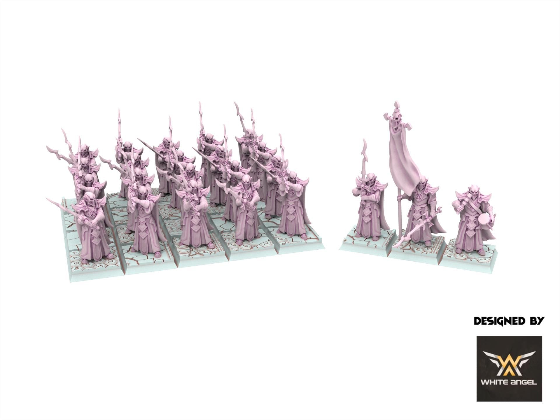 Dark Elves - Death Guard - Slaves of Darkness - White Angel Miniatures