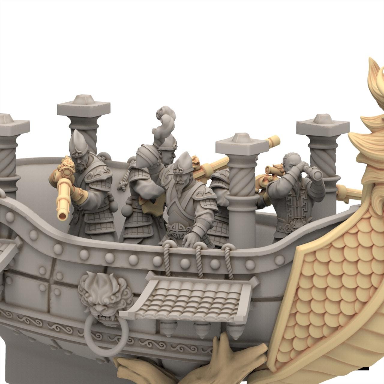 East Empire - Eternal Ship - Astarii Dynasty - 28&32mm - The Beholder Miniatures