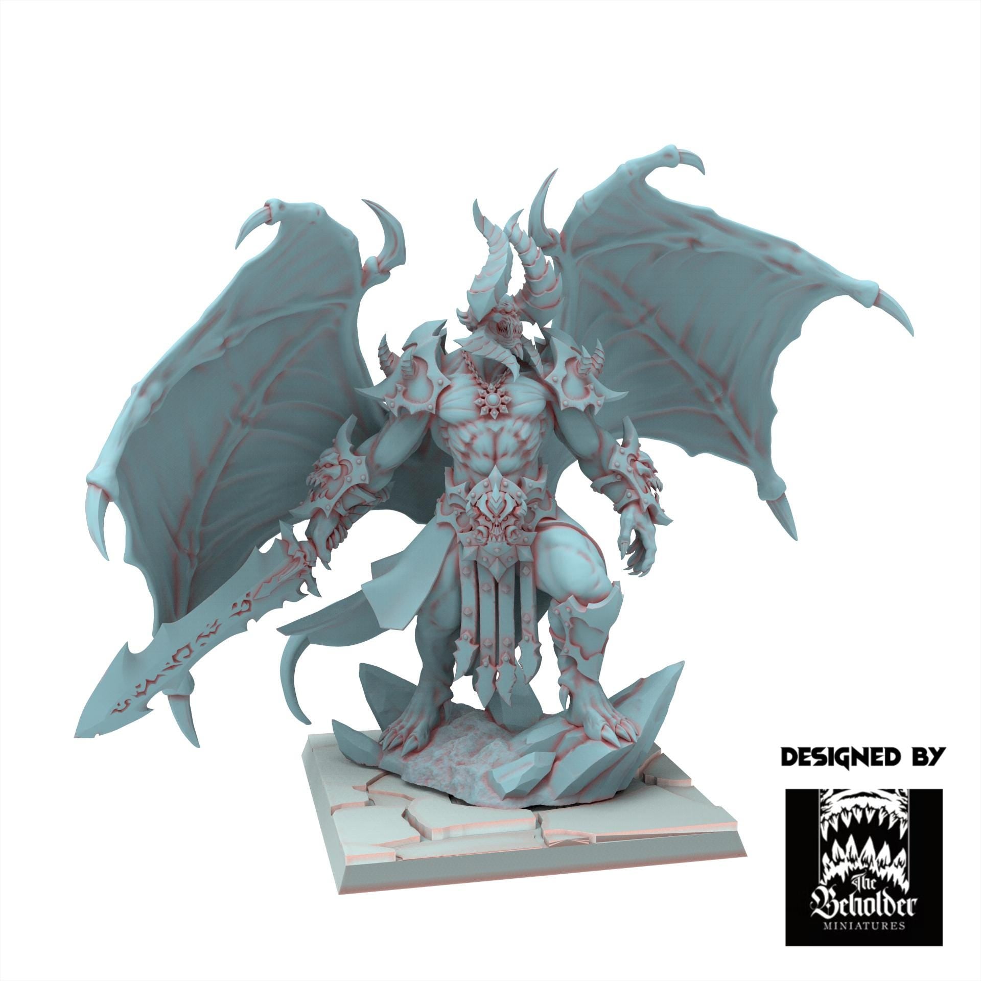 Fantasy Chaos - Azagoth, Prince of Mayhem - Realm of Mayhem - The Beholder Miniatures
