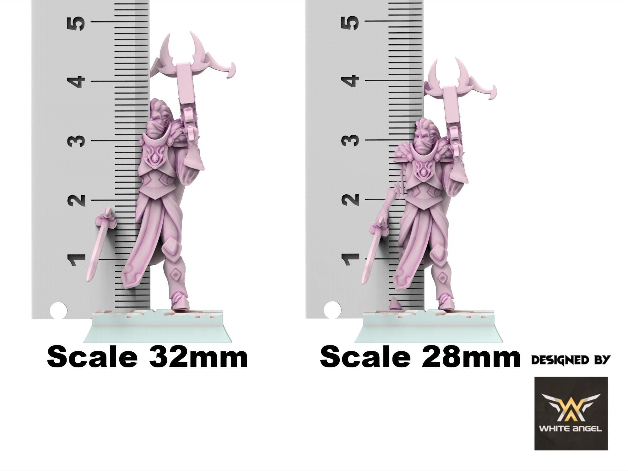 Dark Elves - x5 Shadows - Slaves of Darkness - White Angel Miniatures