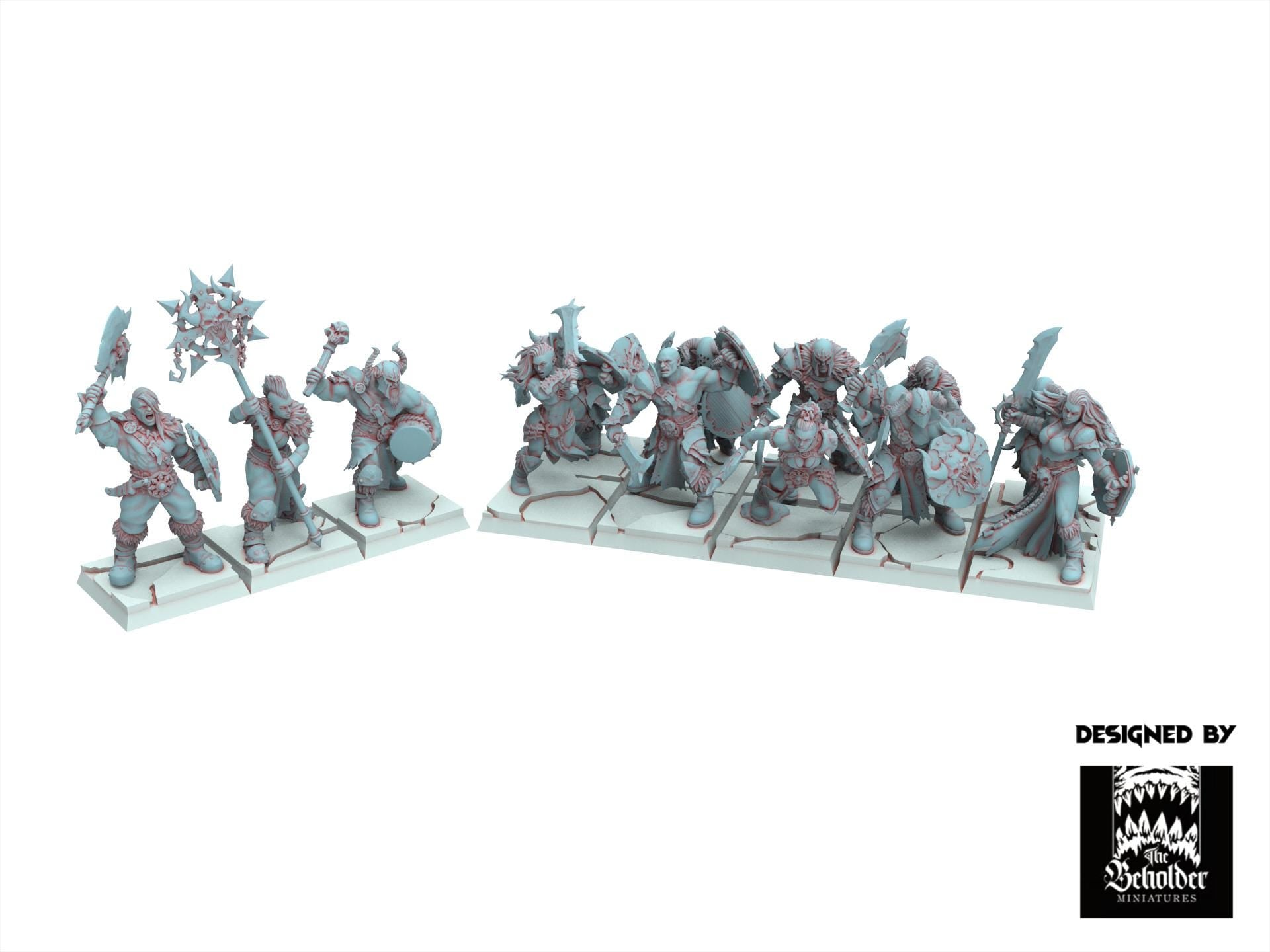 Fantasy Chaos - Barbarians 32mm - Realms of Mayhem - Beholder Miniature